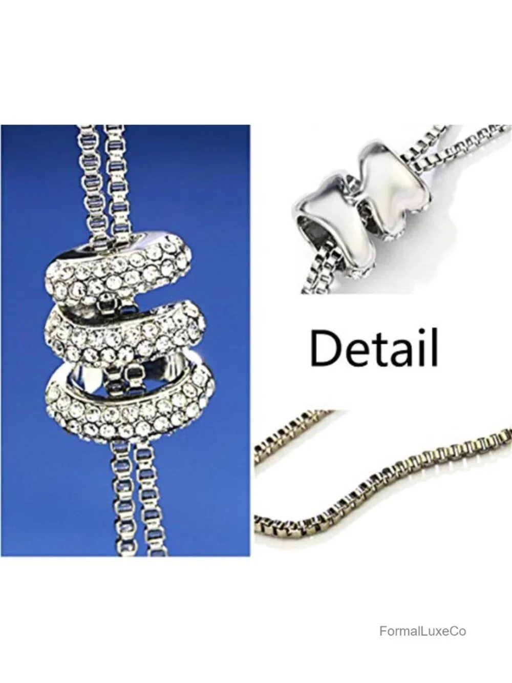 Elegant Spiral Pearl Pendant Necklace, Long Adjustable Statement Jewelry